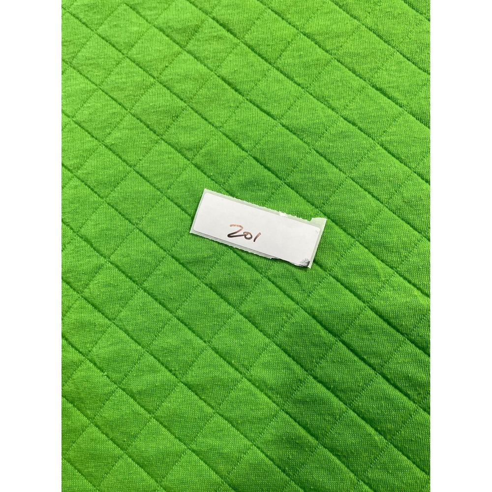 Venezia Womens Vintage Quilted Pullover Sweatshirt 26/28 Green Snap Shoulder - Picture 8 of 8
